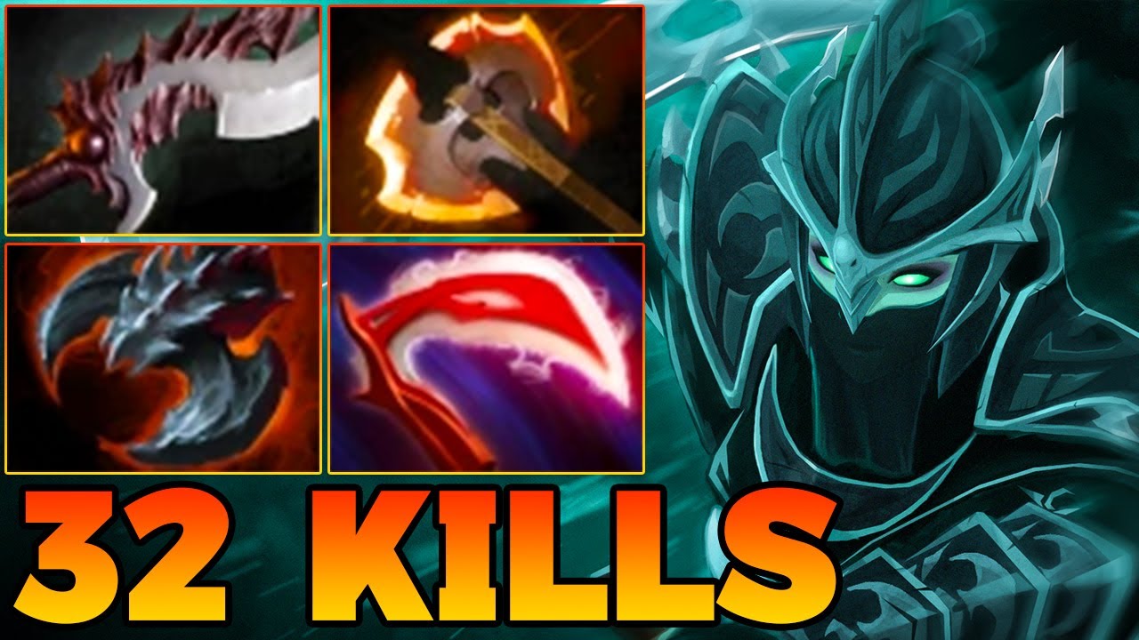 32 Kills Phantom Assassin ! Phantom Assassin Dota 2 Safelane Guide Gameplay 7.40 PA