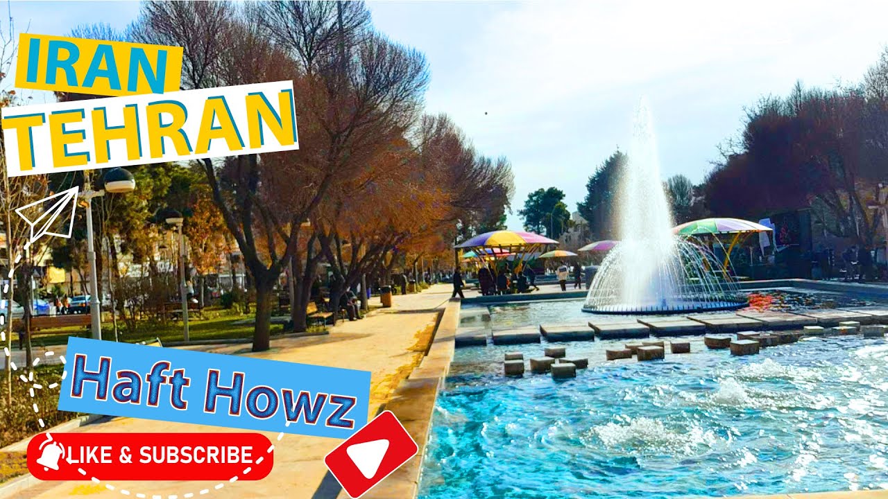 IRAN2022 [Tehran] walk in Haft Howz square; Narmak street