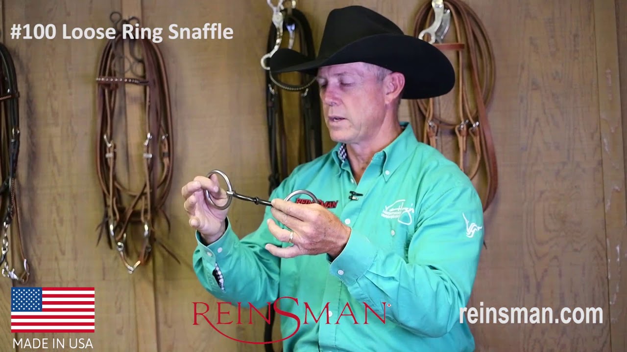 Bit 100 Traditional Loose Ring Snaffle