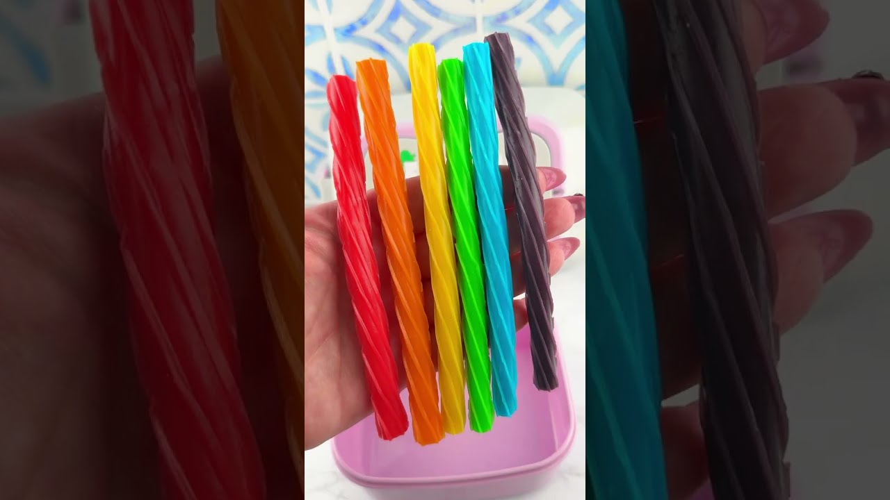 Packing School Lunch with CANDY Food *BENTO Box* Satisfying Video ASMR COMPILATION #11! #asmr 🍭🍓🍉🫐
