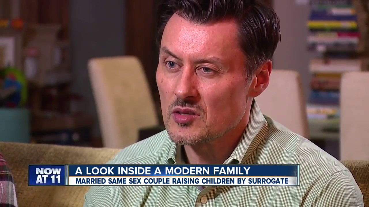 A look inside a modern family: Married same sex couple raising children by surrogate