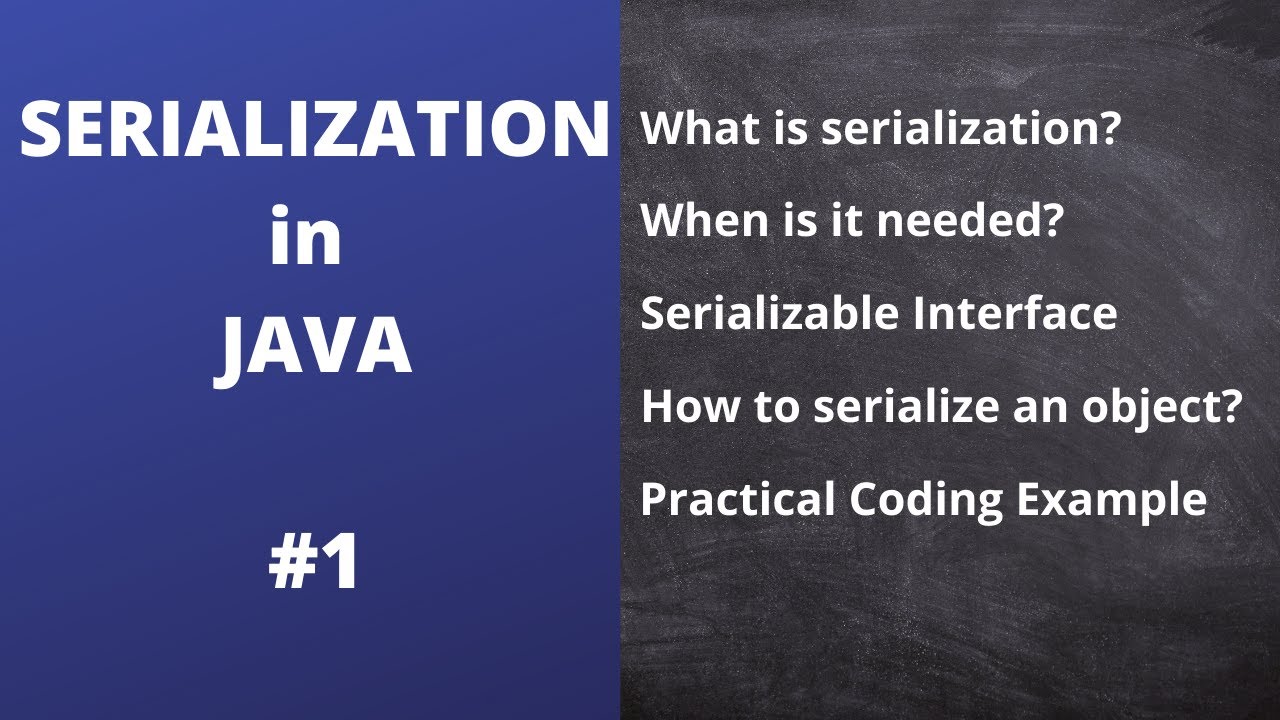 Serialization in JAVA | #1 |  Object Serialization | Serializable Interface