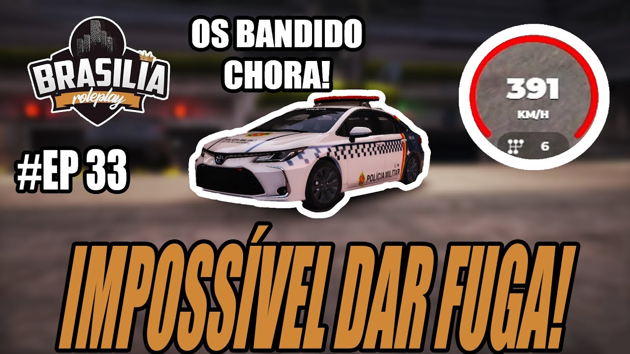 Brasília RP: PEGUEI A VTR MAIS RÁPIDA DO JOGO E É IMPOSSÍVEL DAR FUGA! EP 33
