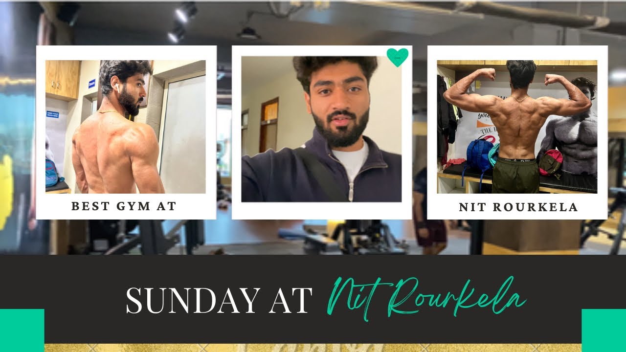 A Perfect Sunday at NIT Rourkela || Full Masti with Friends ❤️#viral #vlog #nit #jee #college