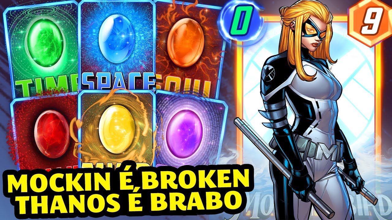 CARTA INSANA: MOCKINBIRD DEIXOU O THANOS MAIS APELÃO AINDA |Marvel Snap|