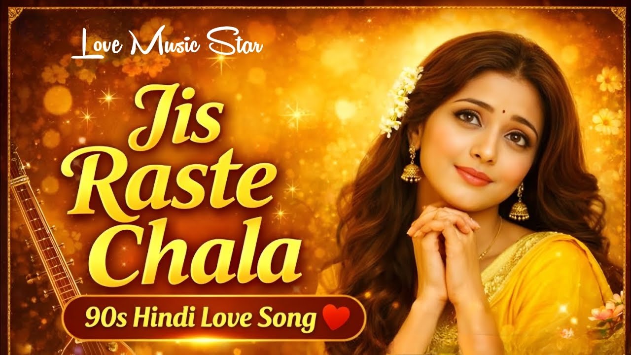 Jis Raste Chala 💕 Bollywood || Best Romantic songs || Best Hindi Hit song @Lovemusicstar42 