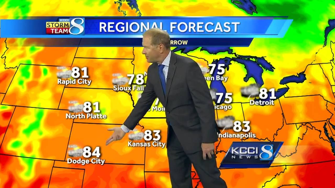 Videcast: Even cooler temps Friday