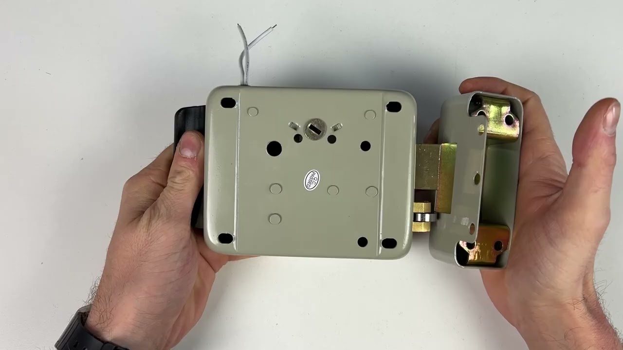 Подключение электромеханических замков