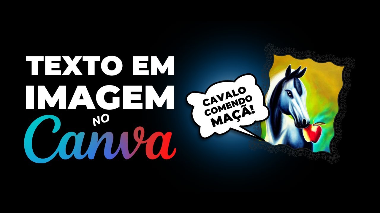 COMO TRANSFORMAR TEXTO EM IMAGEM NO CANVA?