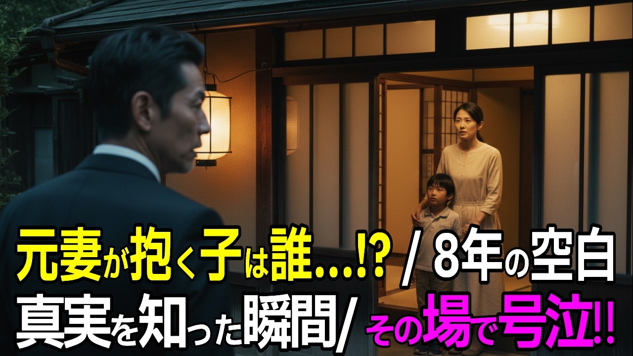 出張中に元妻宅を訪問、8年ぶりの再会で言葉を失った理由