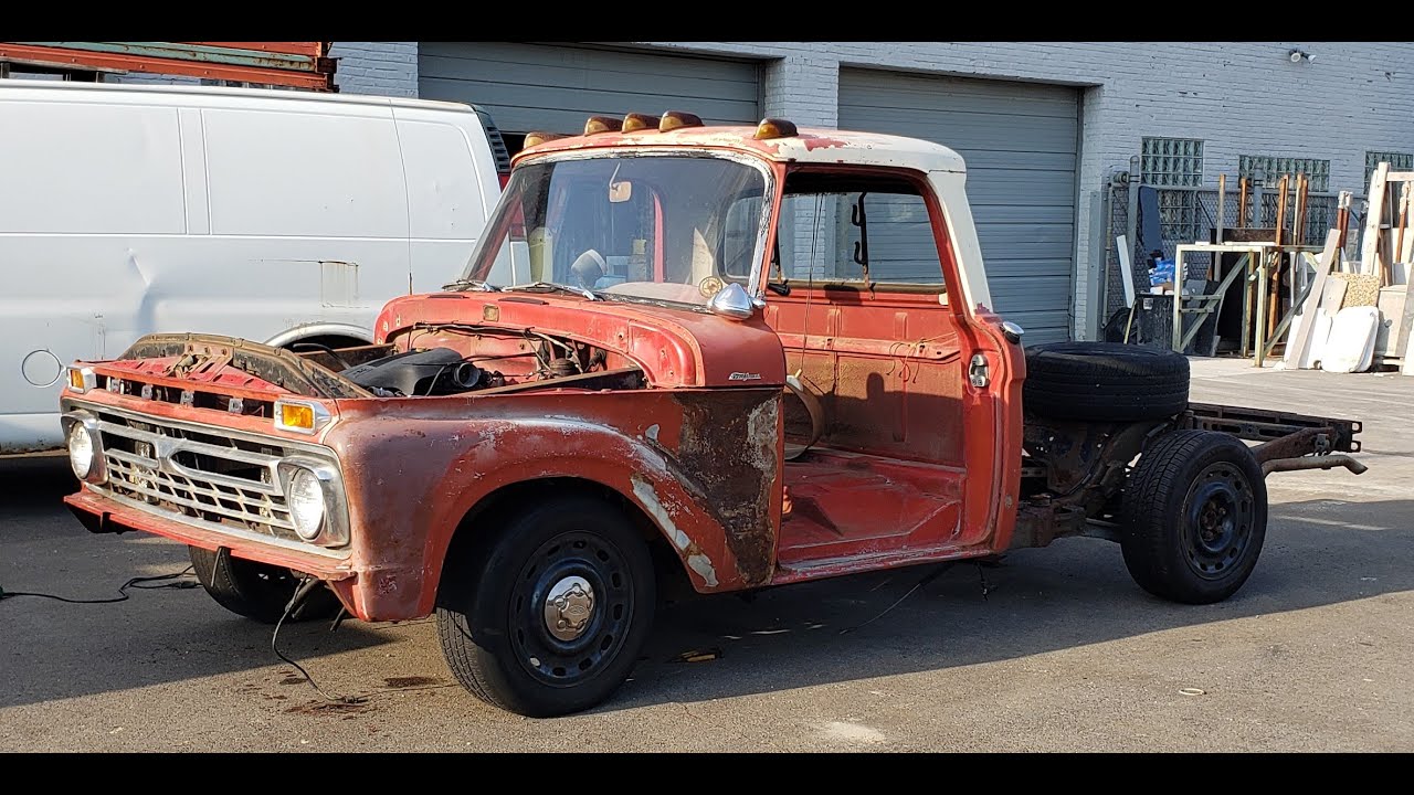 1965 F100/F250 Crown Vic Swap Cab Mount!! Did I destroy my classic F100/250??