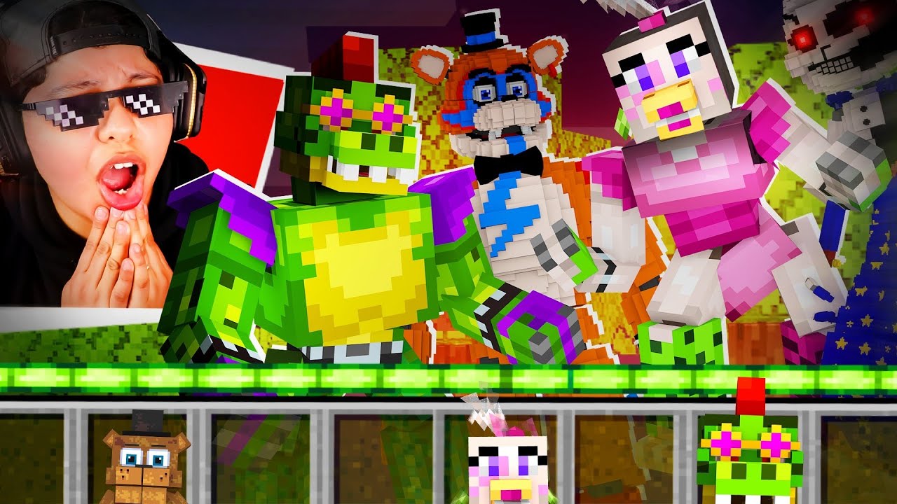 PASO MINECRAFT pero CON OBJETOS de FIVE NIGHTS AT FREDDY's SECURITY BREACH 😱 | Pathofail
