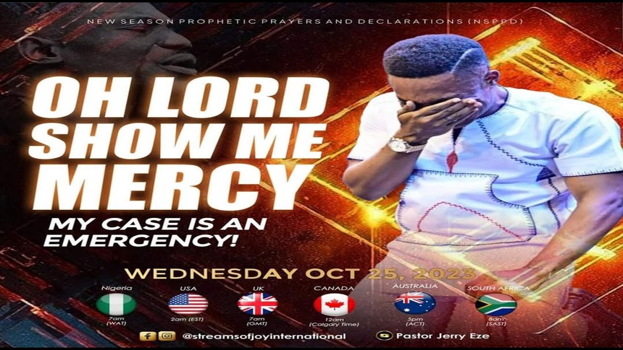 OH LORD SHOW ME MERCY - MY CASE IS AN EMERGENCY! || NSPPD || 25TH OCTOBER 2023