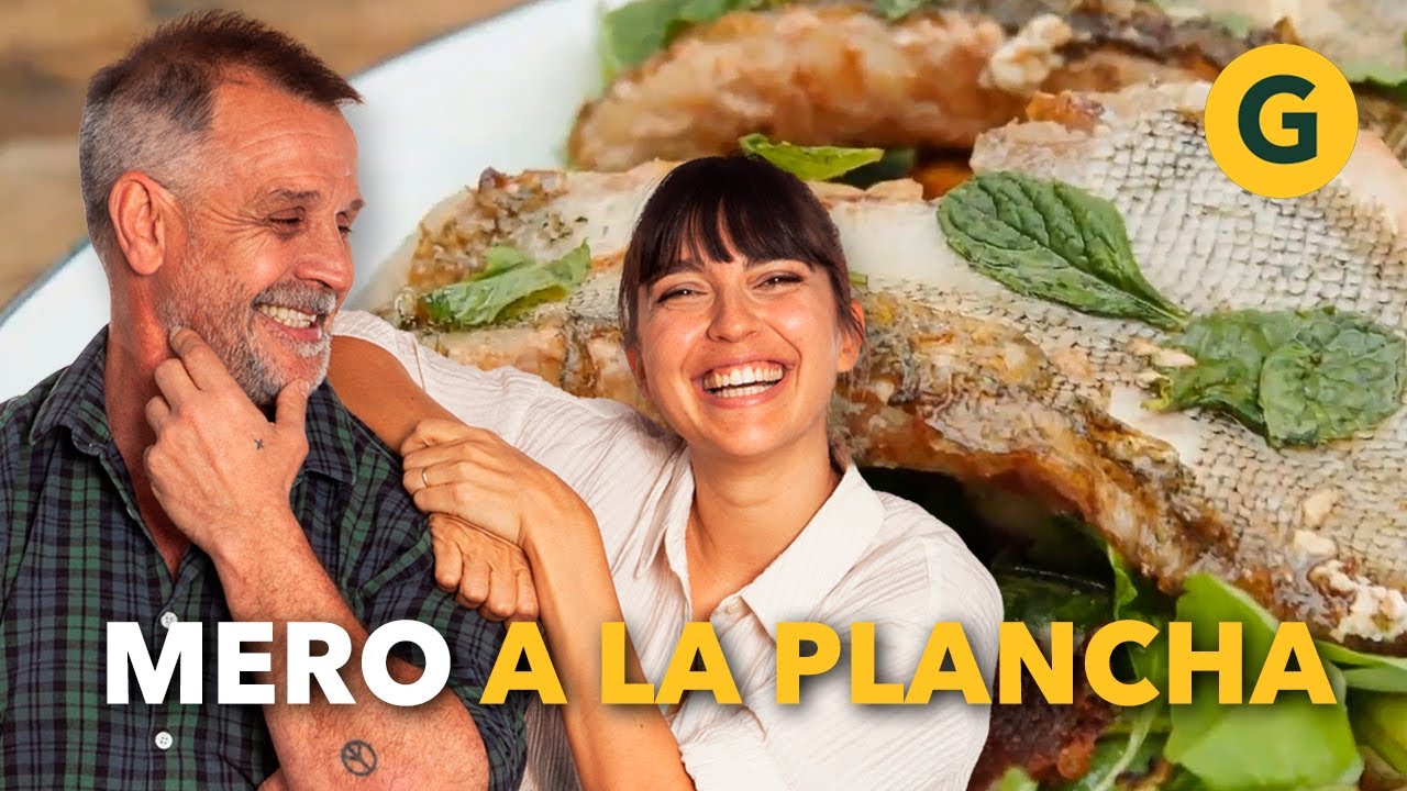 MERO a la PLANCHA 🐟 EXQUISITA RECETA con PESCADO por Felicitas Pizarro | El Gourmet