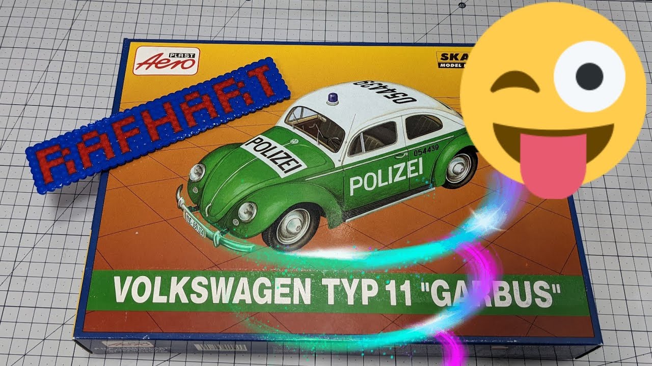 Volkswagen typ 11 Garbus Aeroplast 1:35 inbox 4k