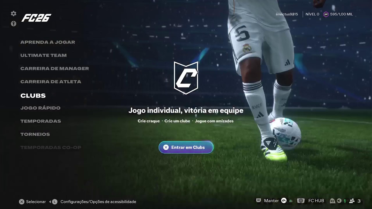 EAFC26 - Ao Vivo Upando no Pro Clubs!