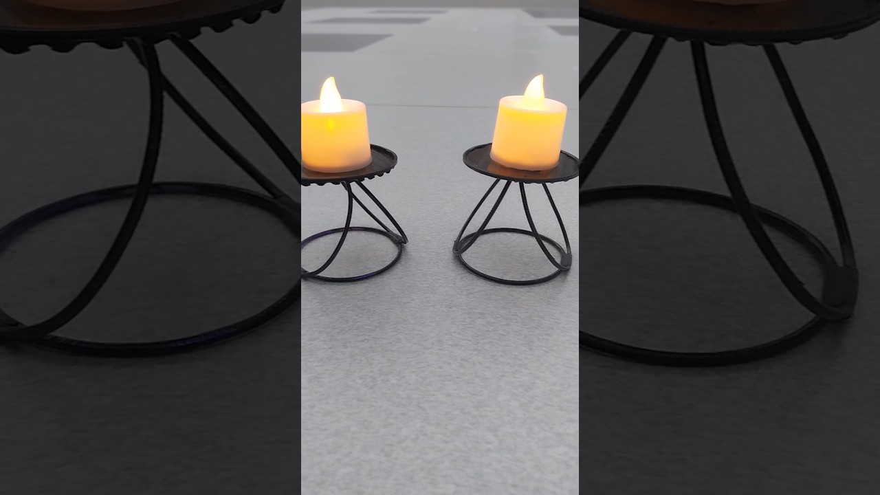 Tea Light Holder From Bangles 🕯️#shorts #diwali #tealightholder