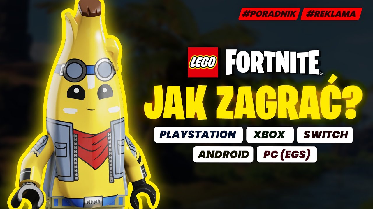 Jak zagrać w LEGO Fortnite na PlayStation, Xbox, Switch, Android - Poradnik #reklama #epicpartner