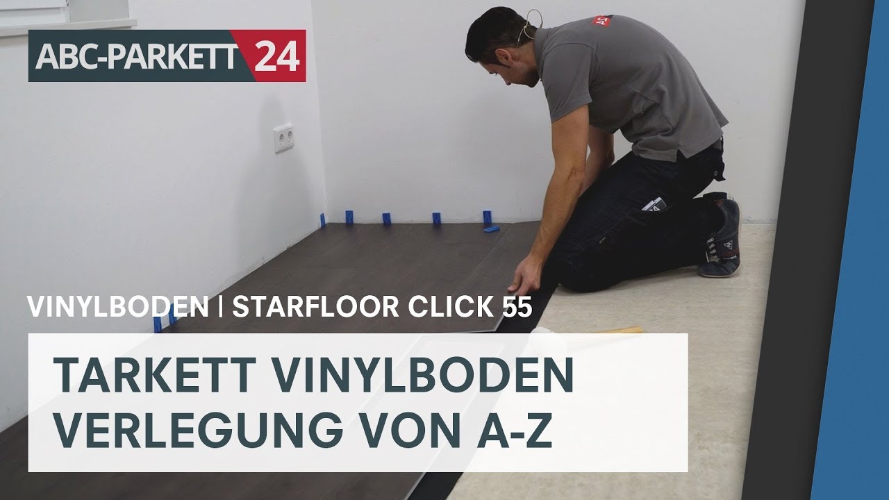 Tarkett Vinyl Starfloor Click 55 richtig verlegen