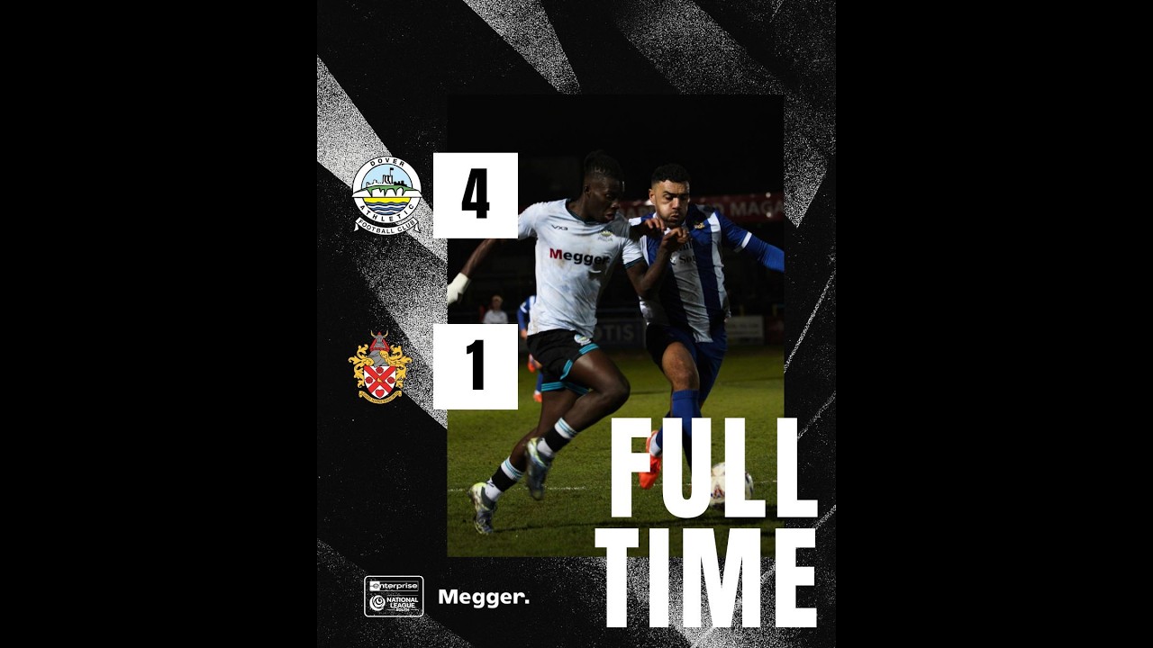 Highlights: Dover Athletic 4-1 Hornchurch FC