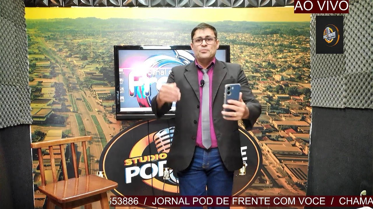 Transmissão ao vivo de STUDIO POD DE FRENTE COM VOCÊ