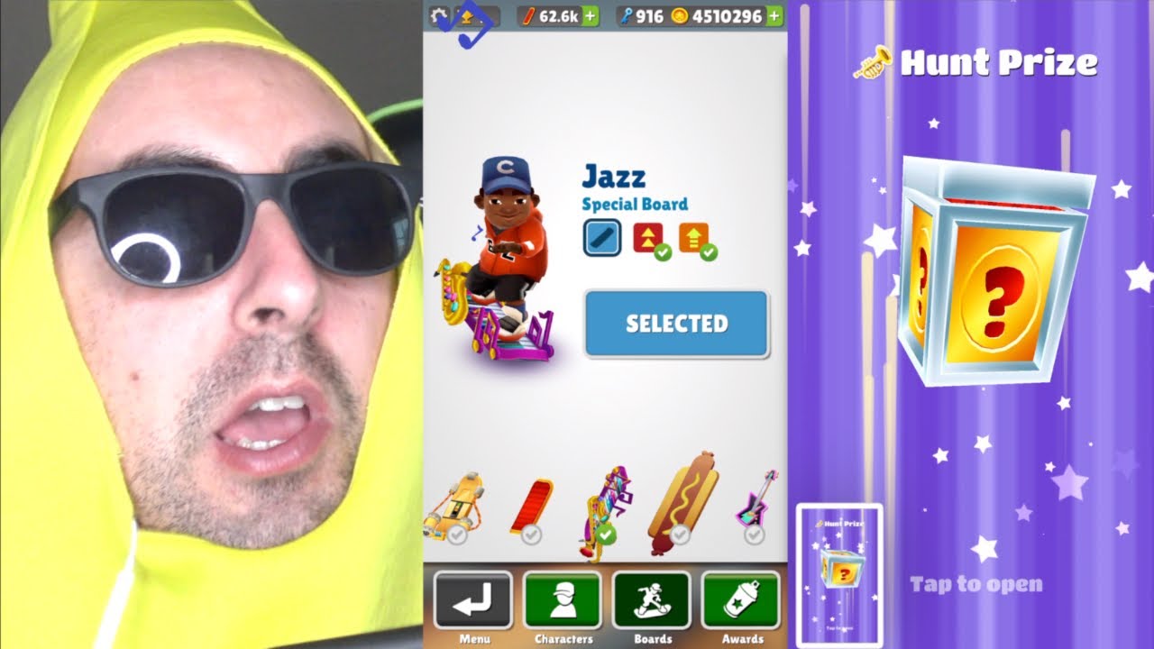 Subway Surfers Super Mystery Box Weekly Hunt! Jazz Board Giveaway Advertisement