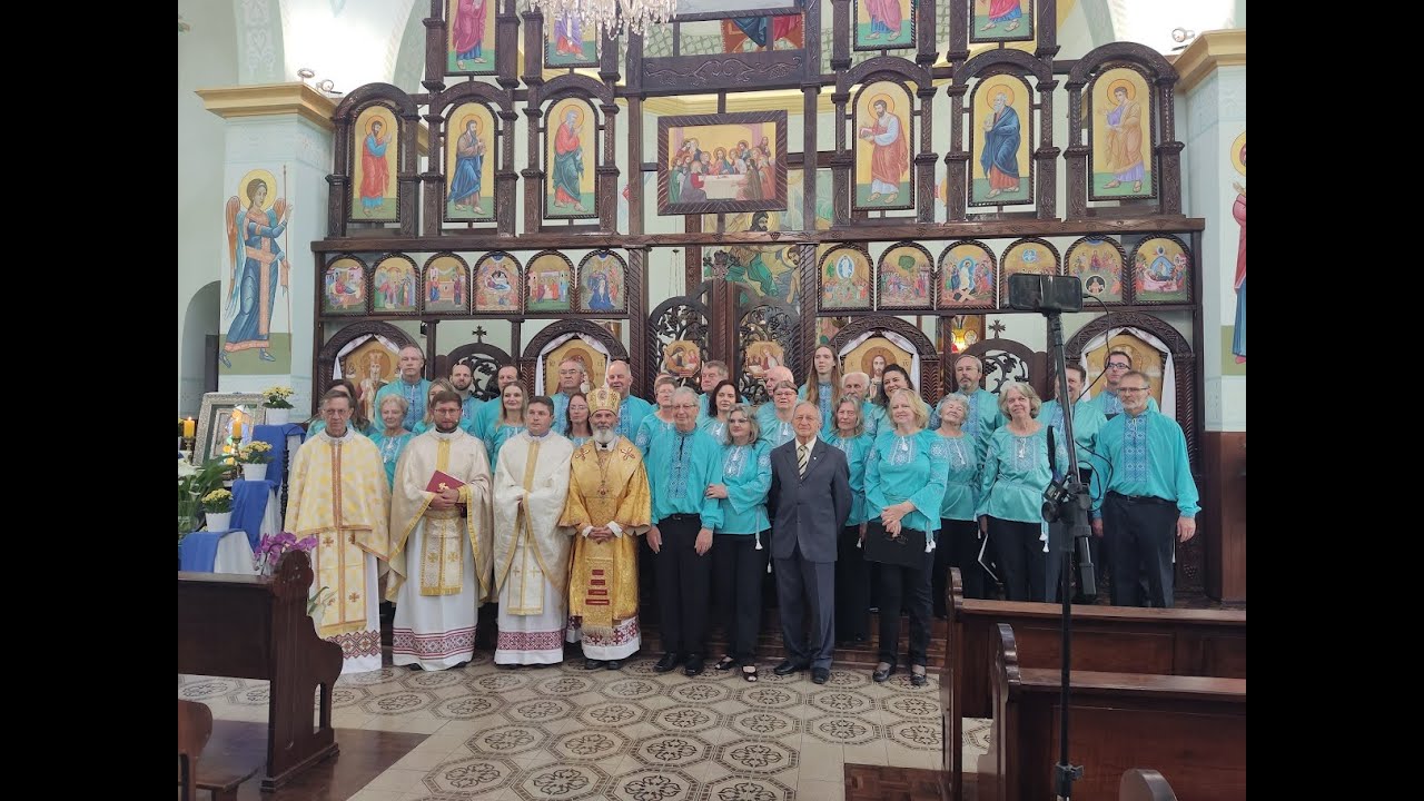 DIVINA LITURGIA PONTIFICAL - 40 ANOS DO CORAL DA ARQUICATEDRAL CATÓLICA UCRANIANA SÃO JOÃO BATISTA