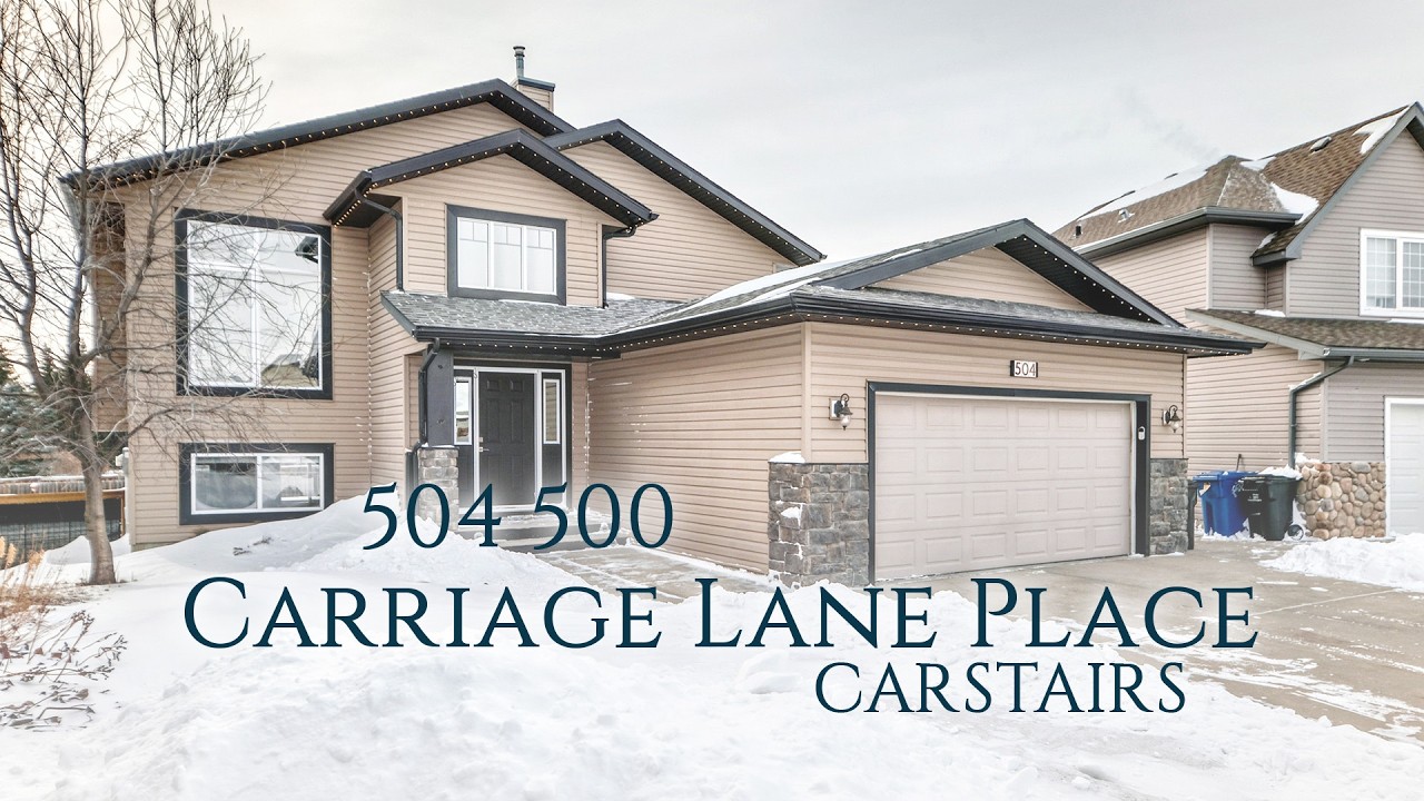 504 500 Carriage Lane Place Carstairs - Real Estate Walkthrough
