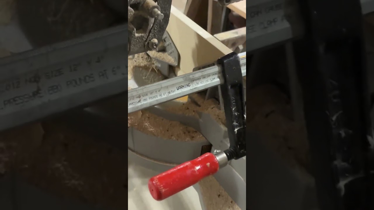 Turn your miter, saw into a clamp for Long boards