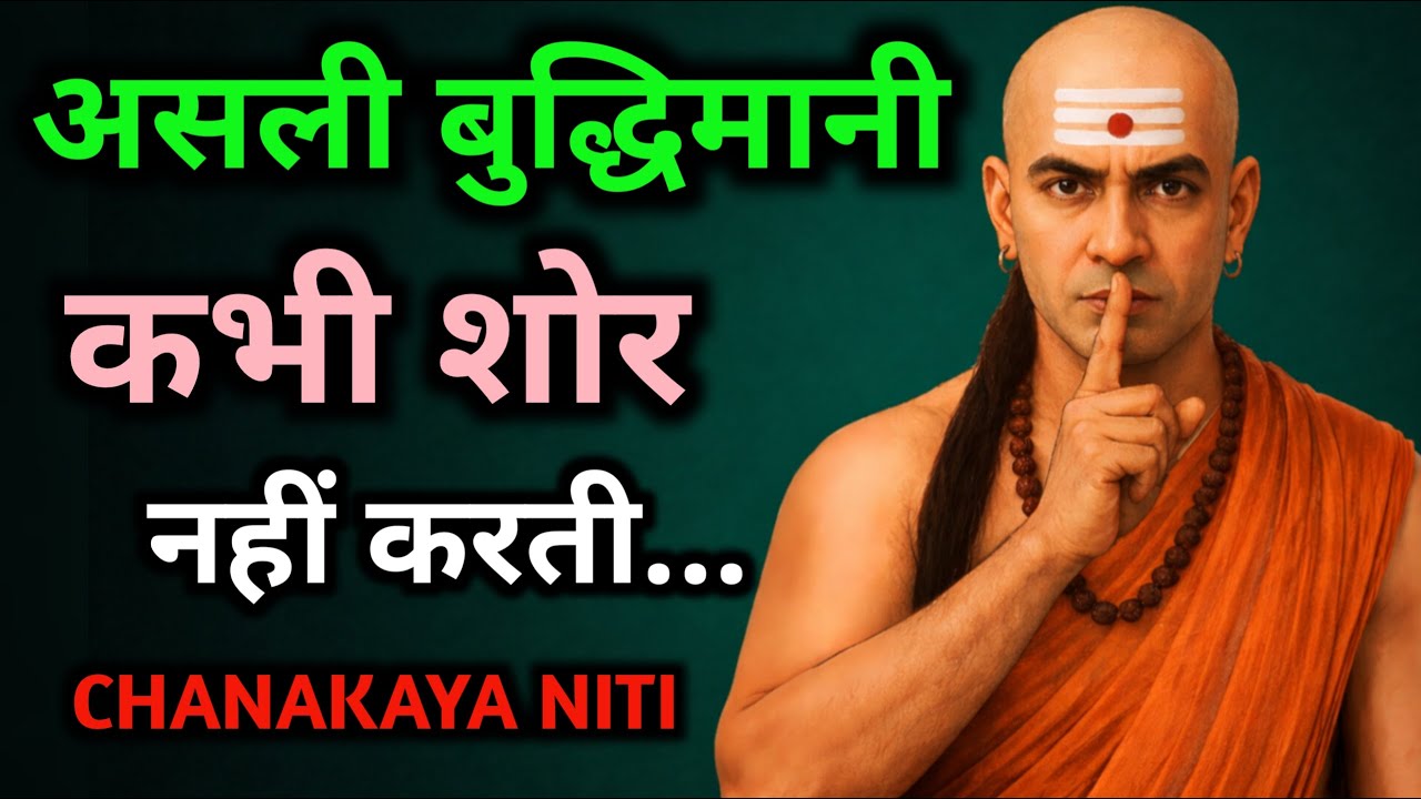 चाणक्य नीति: ये 9 बातें बुद्धिमान लोग कभी दिखावा नहीं करते | 99% लोग गलती करते हैं #chanakyaniti