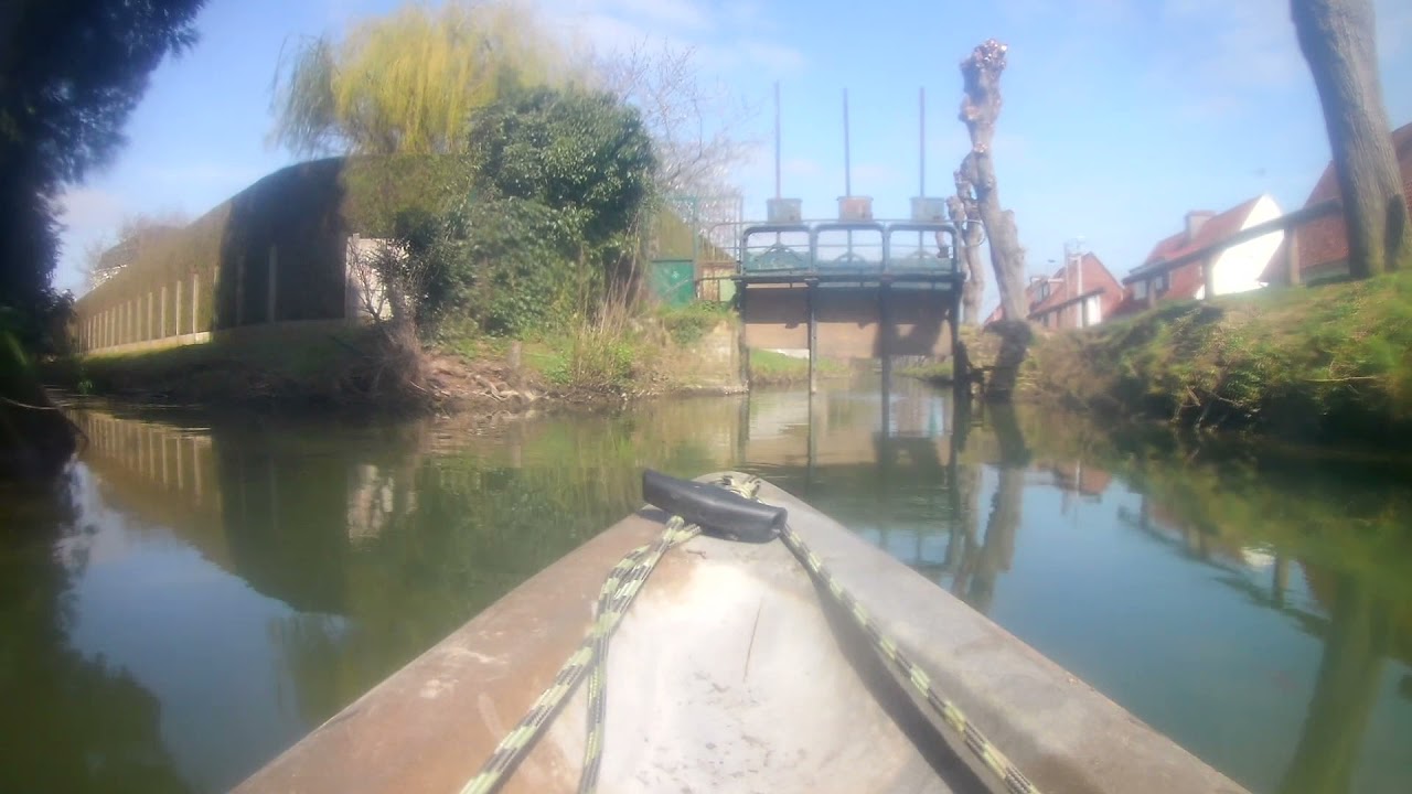 aire sur la lys en kayak