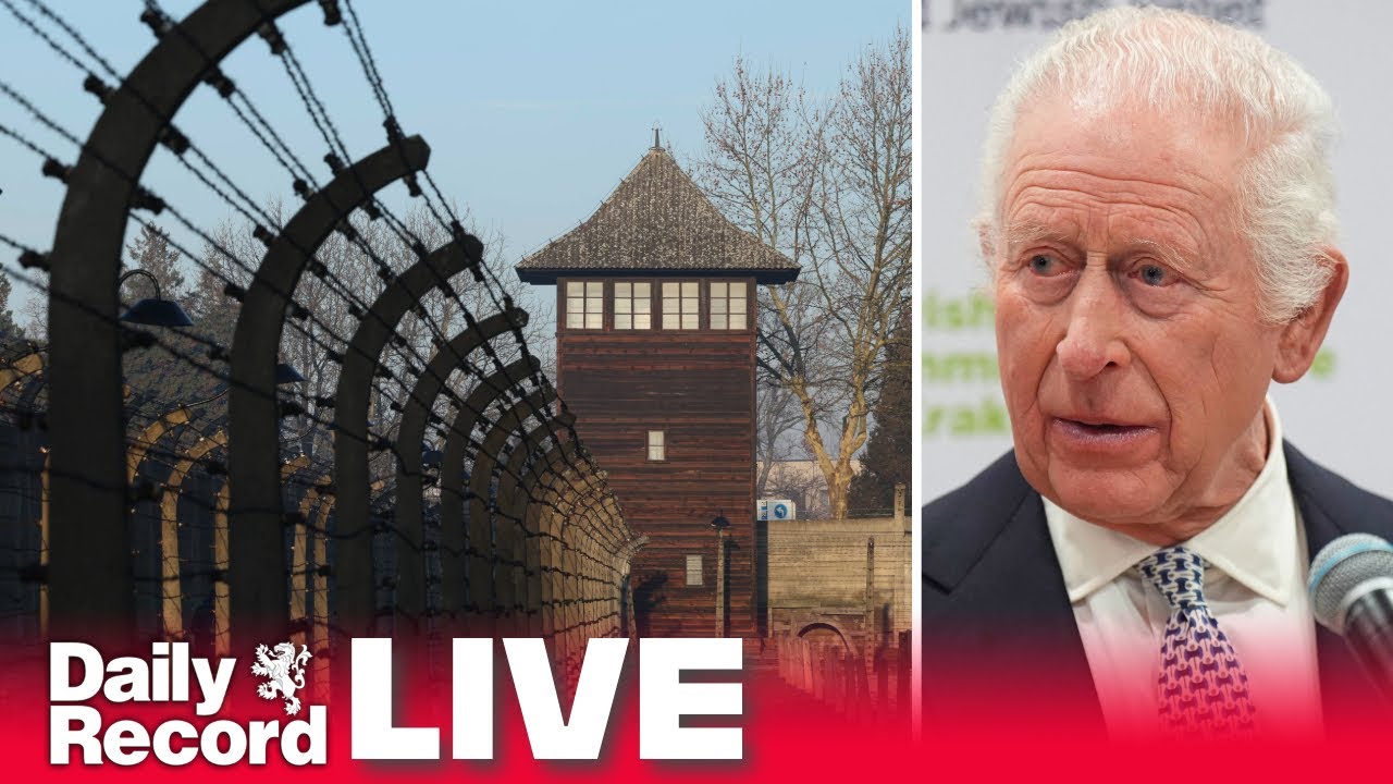 Live: King Charles attends Auschwitz Holocaust Memorial Day 80th anniversary commemorations