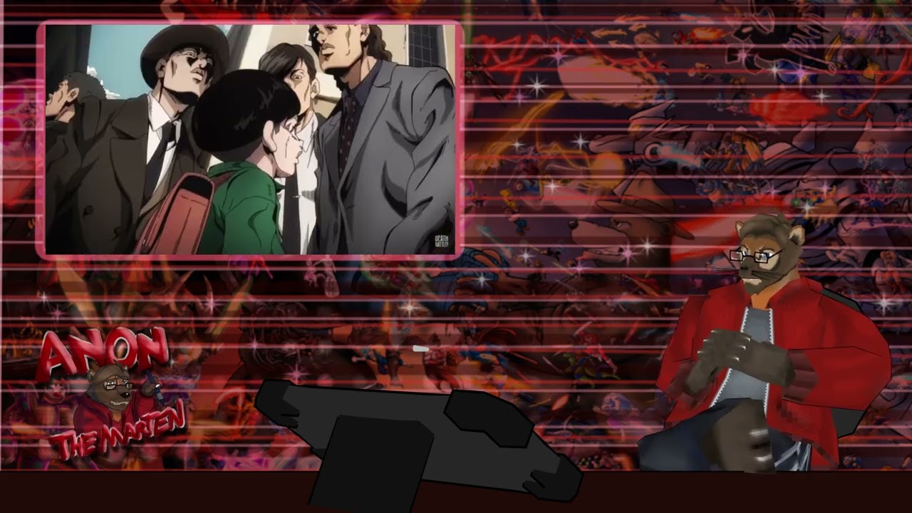 An Anonymous Marten Reacts to: DEATH BATTLE! Joker vs Giorno