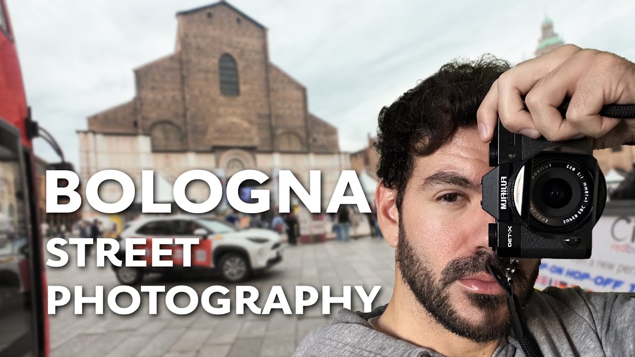 A cloudy day of Street Photography in Bologna, Italy - POV walk
