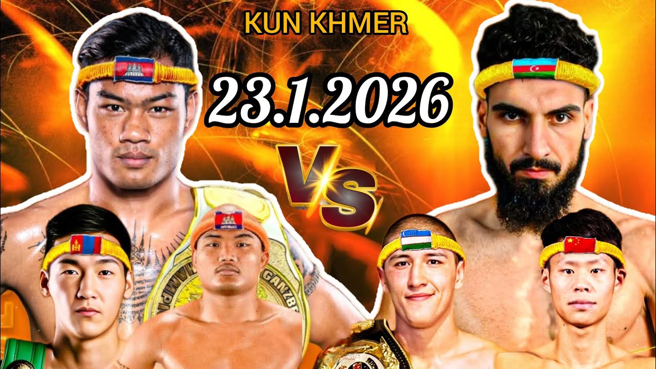 Kun Khmer Full Fight | 8 MAN TOURNAMENT PICH SAMBATH & THOEUN THEARA 
