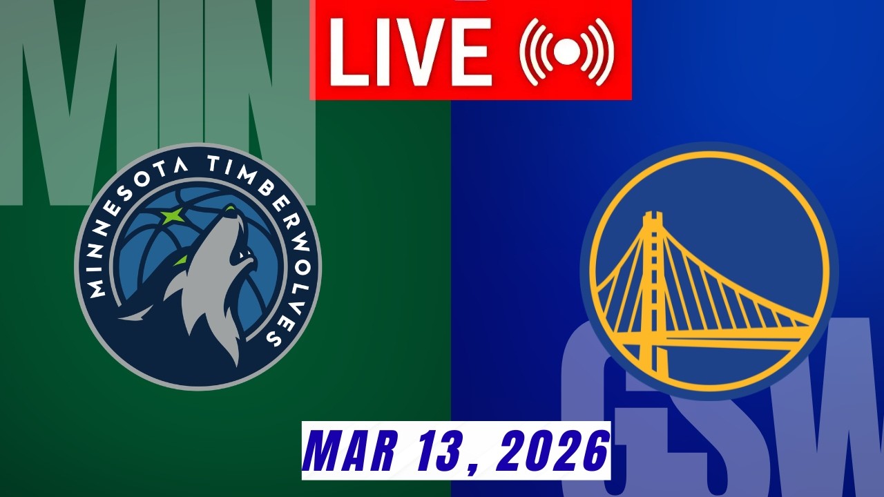 NBA LIVE! Golden State Warriors vs Minnesota Timberwolves | March 13,2026 Warriors vs Timberwolves