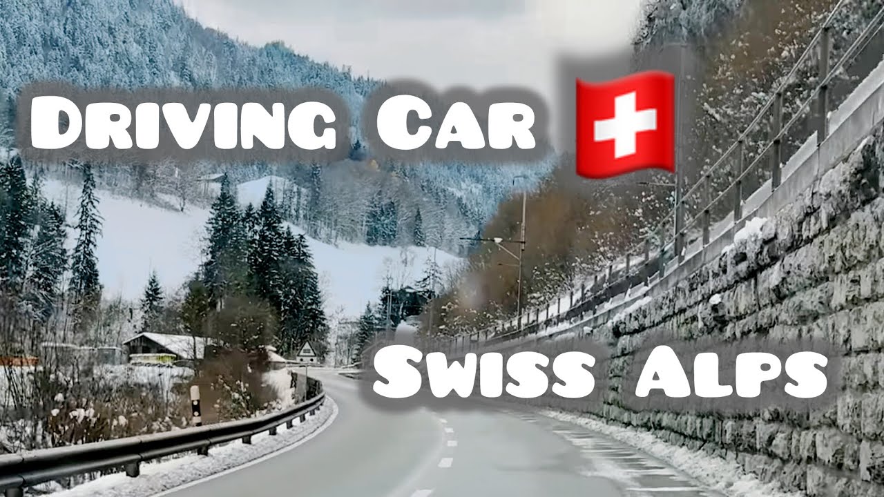 Driving Through the Swiss Alps 🇨🇭Switzerland