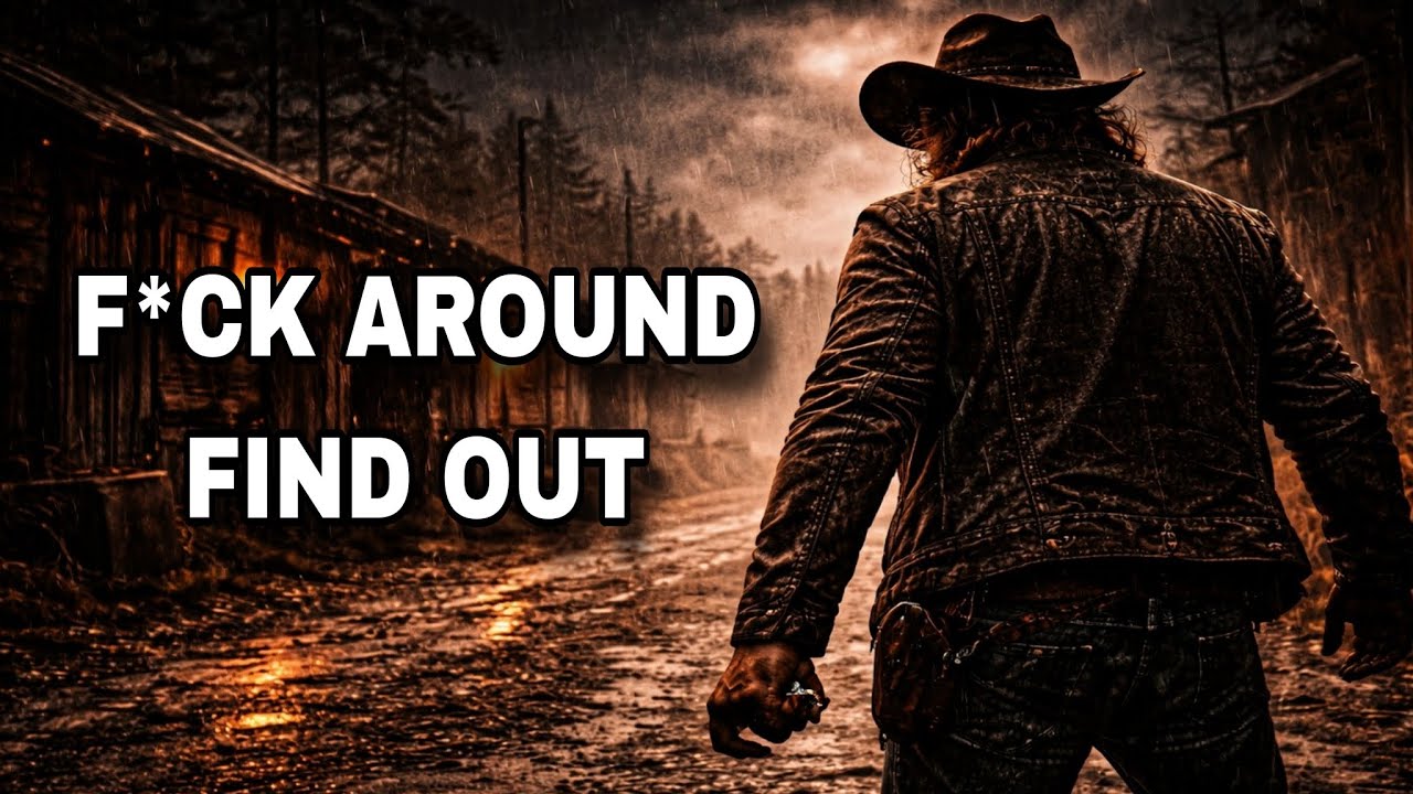 FCK Around & Find Out  | Dark Country Blues Ballad | Outlaw Blues Song