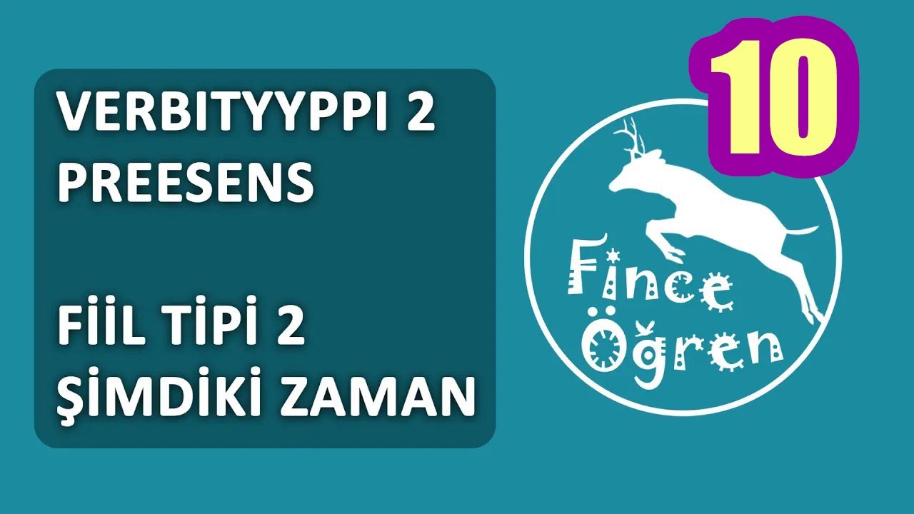 Verbityyppi 2 / Fiil Tipi 2