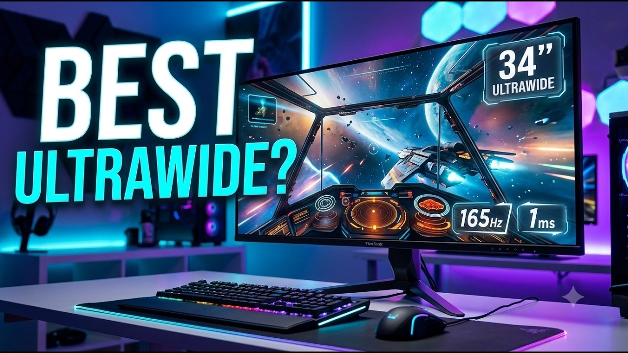 Best Ultrawide Gaming Monitor Under $320? | ViewSonic VX3418-2K 34