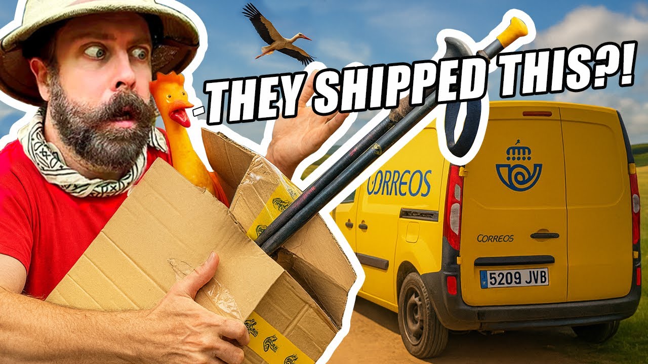 I Mailed Myself THIS From Spain… Big Mistake? | Shell Toucher #CaminoPackingList #Tips #Hacks