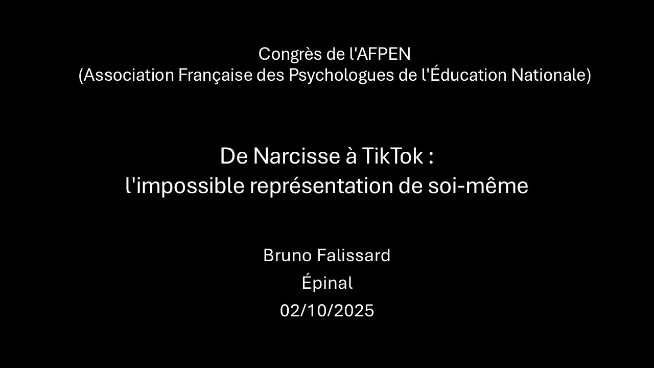 De Narcisse à TikTok
