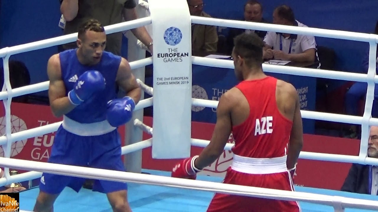 II European Games 2019 BOXING  FINAL /-81kg/ ALFONSO DOMING Loren /AZE/ vs WHITTAKER Benjamin /GBR/