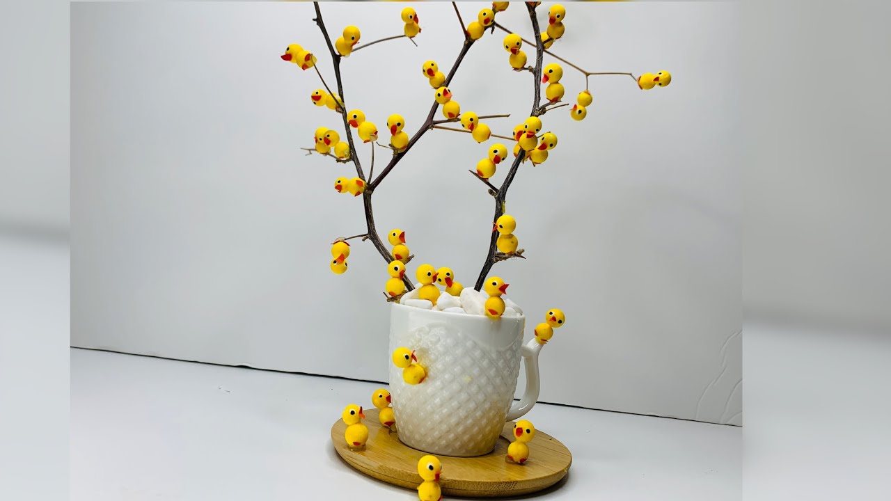 DIY ROOM DECOR  / Best Thermocol Craft Idea /Amazing Thermocol Chickes Tree/ Part 1  Sulu Arts # 6