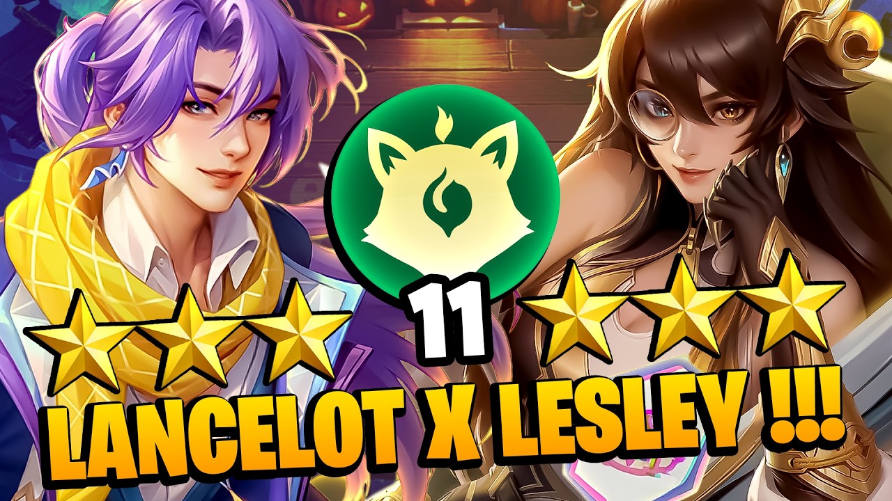 DUET LANCELOT X LESLEY MEOW 11 OY !! 🤩 - Magic Chess Gogo