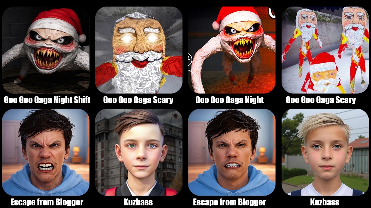 ХОЛИ БАМ Меня Поймал Escape From Blogger,История Скулбоя Начало KUZZBAS,Goo Goo Gaga Night Shift