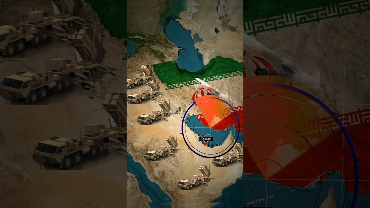 Iran vs US Radar in Qatar How Precision Tracking Systems Work#facts