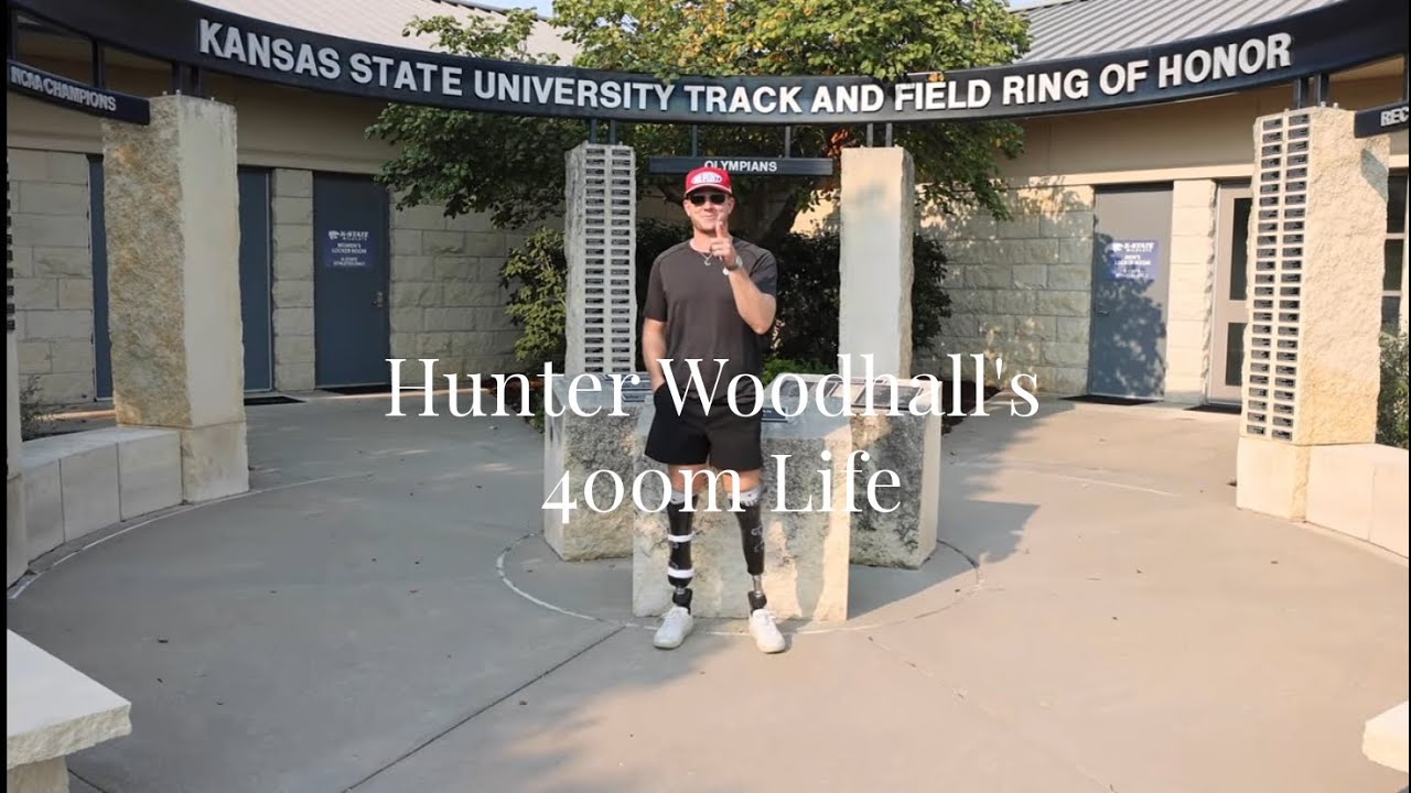 Hunter Woodhall's 400m Life #athlete #sports