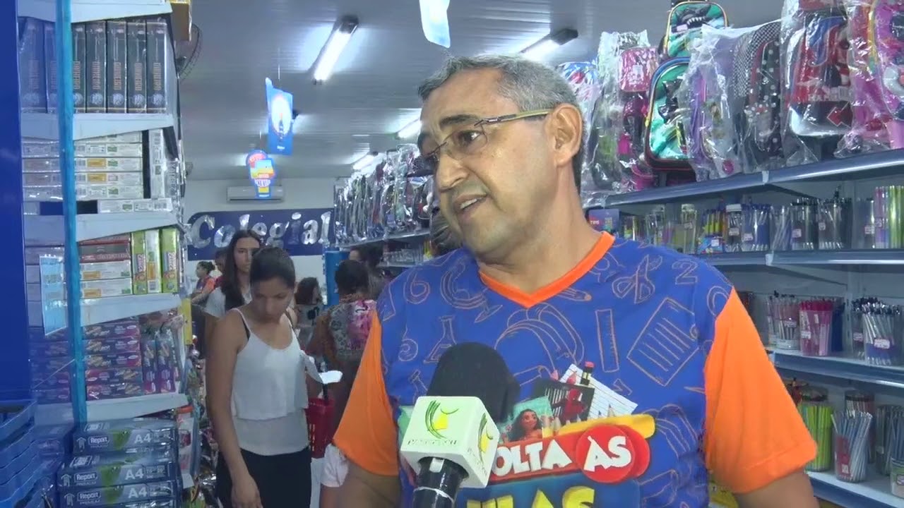 Reportagem Volta &agrave;s Aulas 2019 - Tv Verdes Vale