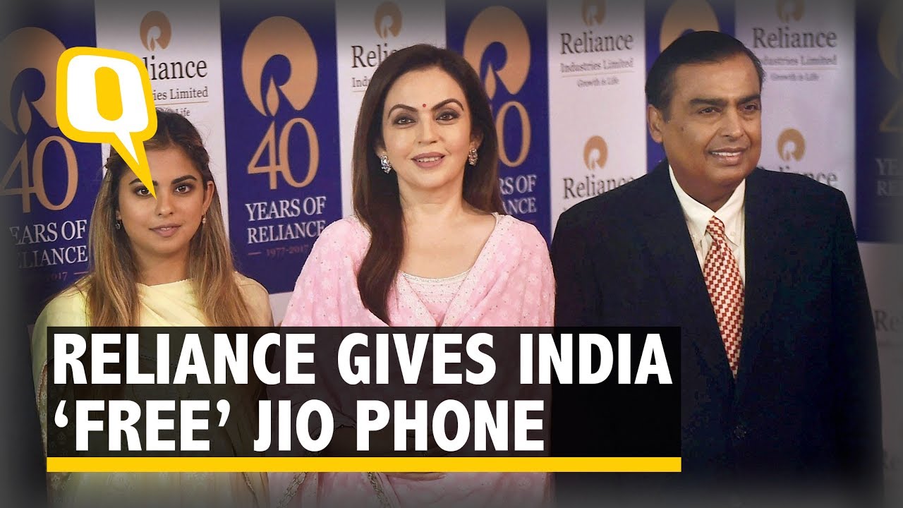 Reliance Jio Debuts Free JioPhone in India | The Quint